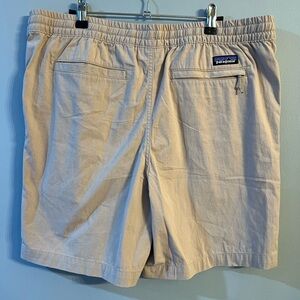 Patagonia Men's Beige Flat Front Shorts